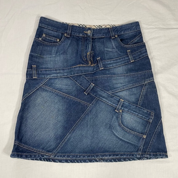 Burberry Dresses & Skirts - Burberry London,women denim skirt..size 8